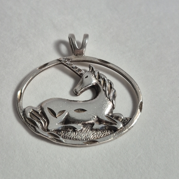 Jewelry - Unicorn Sterling Silver Pendant Jewelry